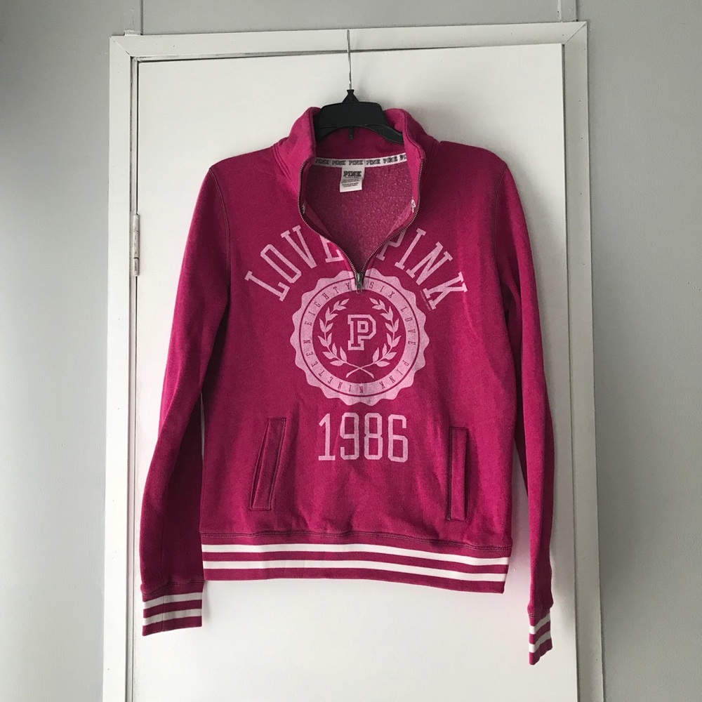 PINK Victoria Secret Half-Zip
